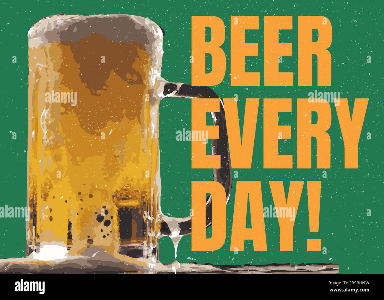 International Beer Day, Beer quotes, Love Beer, Beer decoration design, Oktoberfest decor, poster brewery light Stock Vector