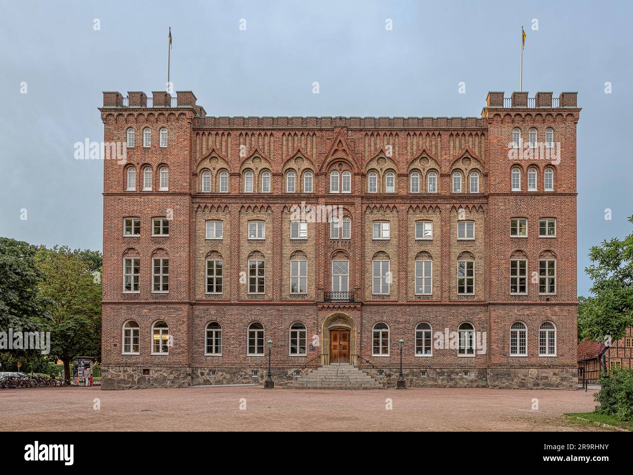 AF Borgen is the house of The Academic Society, a student organisation i Lund, Sweden, July 17, 2022 Stock Photo