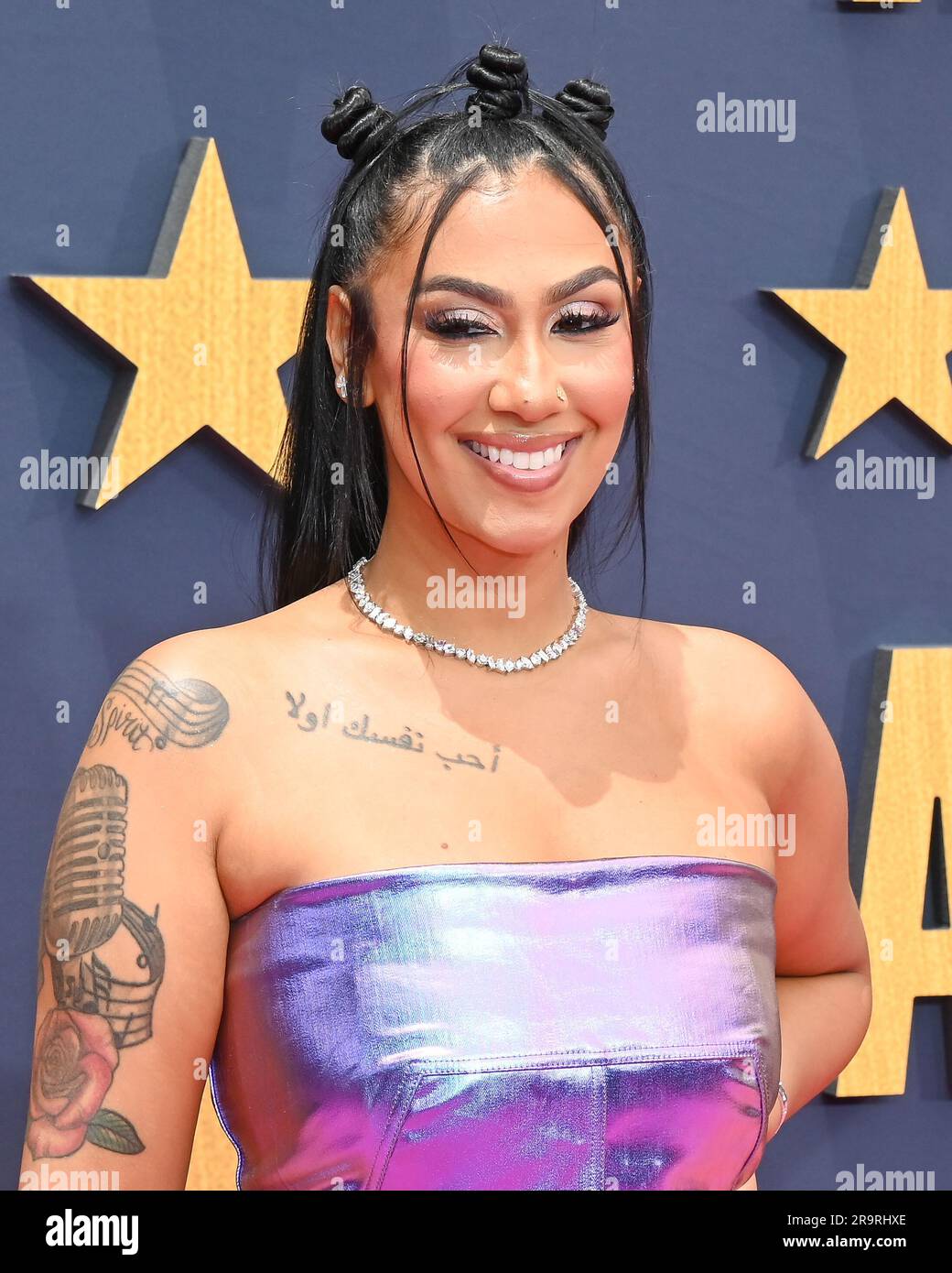 Los Angeles, California, USA. 25th June, 2023. Queen Naija. BET Awards