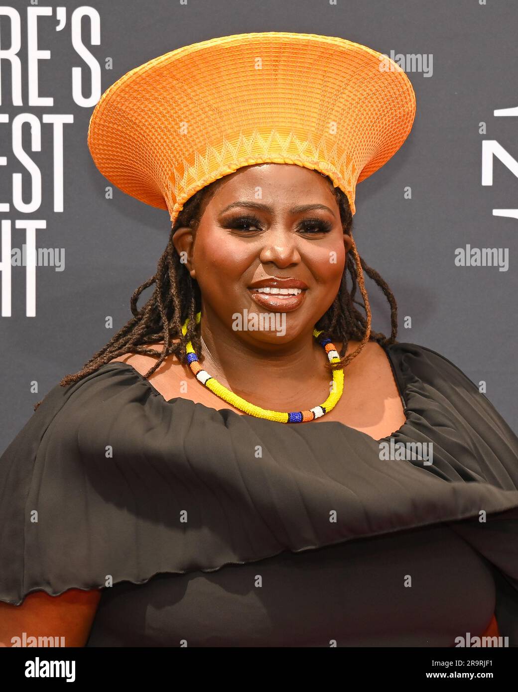 June 25, 2023, Los ANgeles, California, United States: Moud Goba attends the BET Awards 2023. (Credit Image: © Billy Bennight/ZUMA Press Wire) EDITORIAL USAGE ONLY! Not for Commercial USAGE! Stock Photo