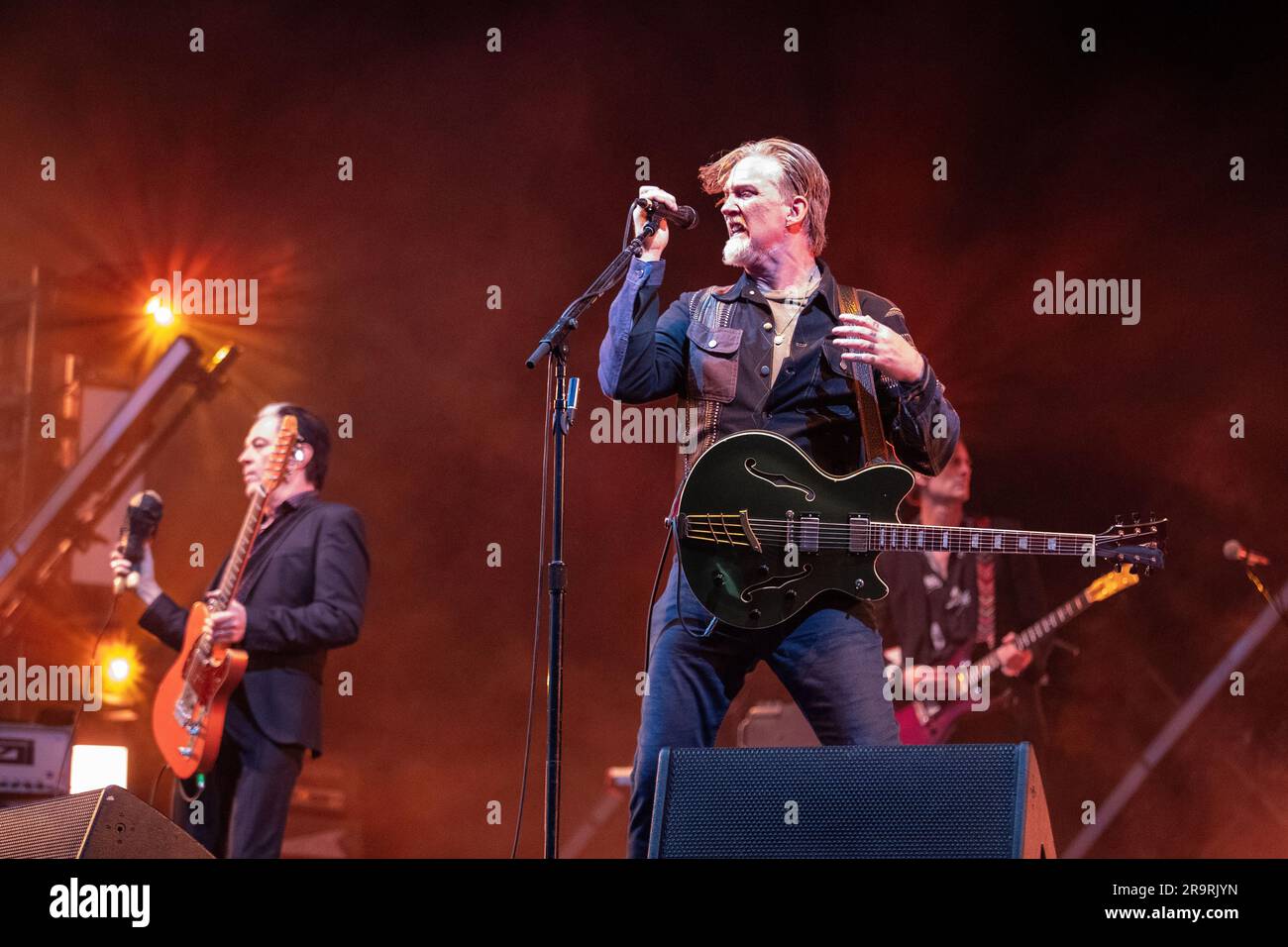 Pilton, UK. Sunday 25 June 2023. Glastonbury Festival Troy van Leeuwen