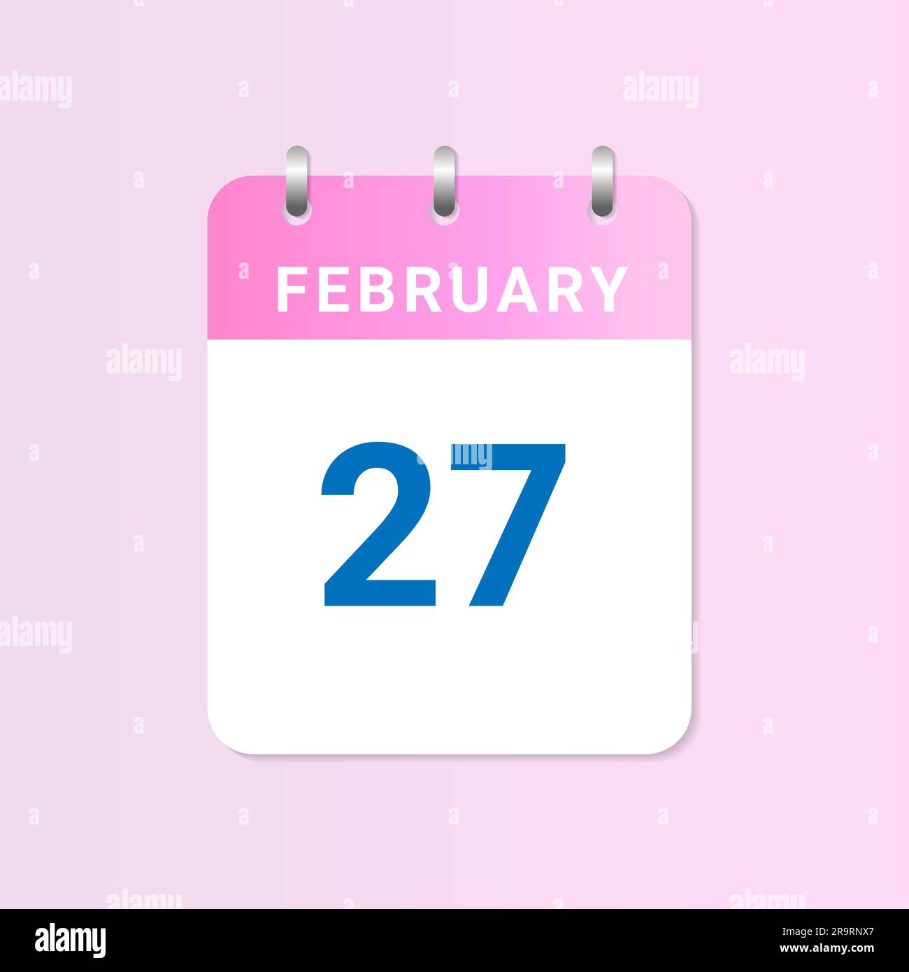 26th february Stock Vector Images - Alamy