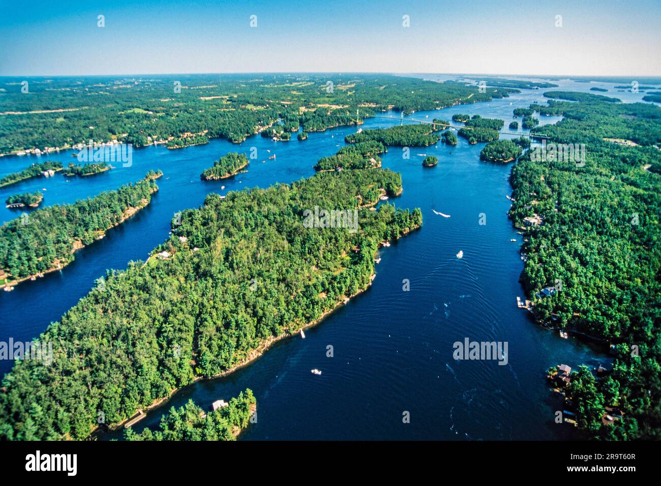 Thousand islands ontario aerial hi-res stock photography and images - Alamy