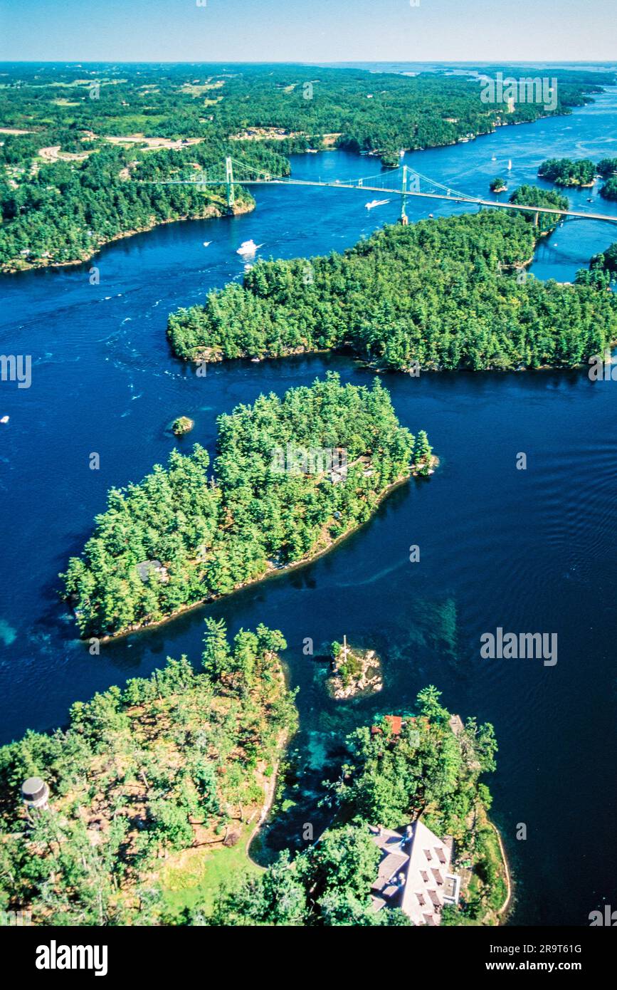Thousand islands ontario aerial hi-res stock photography and images - Alamy