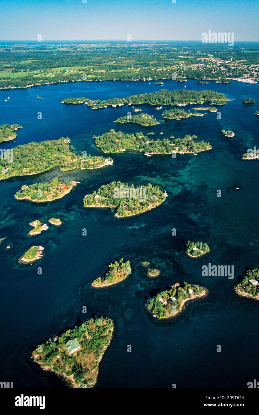 Thousand islands ontario aerial hi-res stock photography and images - Alamy