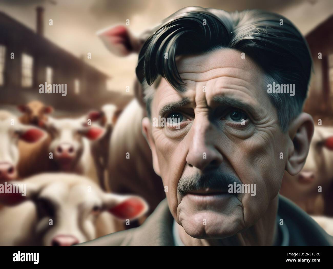 Orwell is best known for his dystopian novels