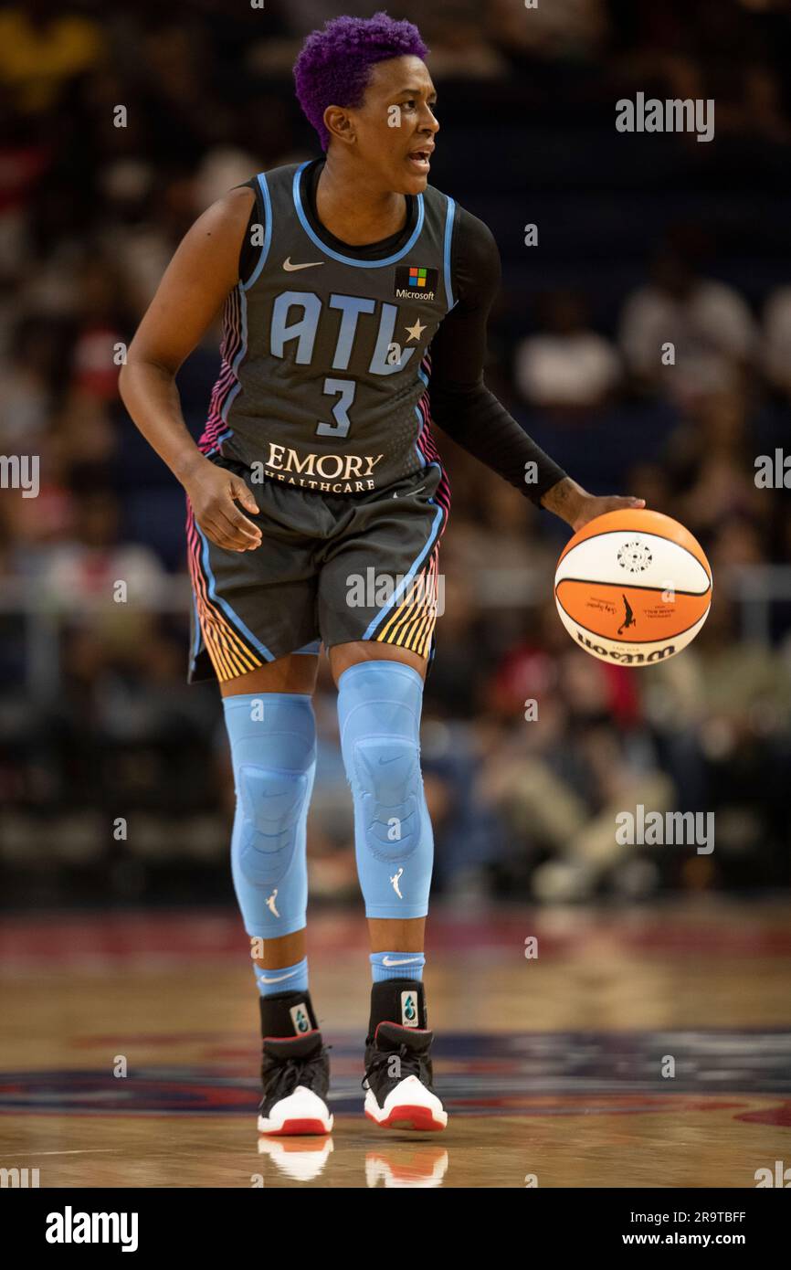 WASHINGTON, DC - JUNE 28: Atlanta Dream guard Haley Jones (13