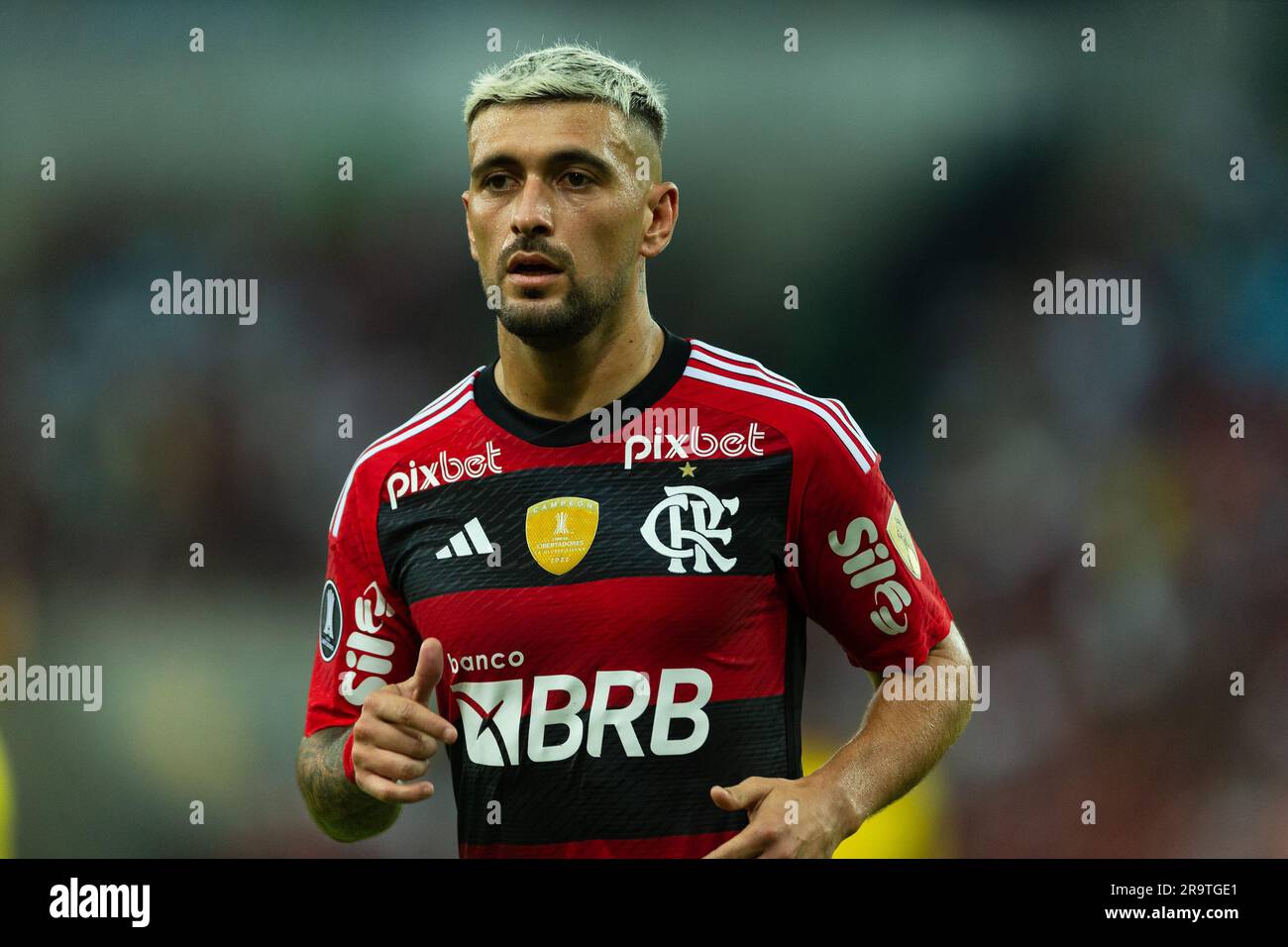GIORGIAN DE ARRASCAETA Of Flamengo During The Match Between Flamengo giorgian-de-arrascaeta-of-flamengo-during-the-match-between-flamengo