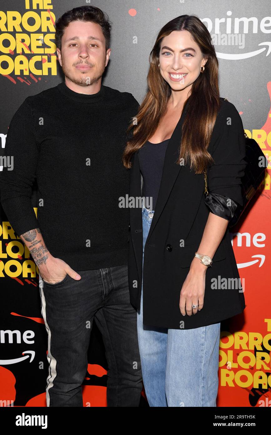 New York, USA. 28th June, 2023. Corey B. and Alicia Aucoin attending