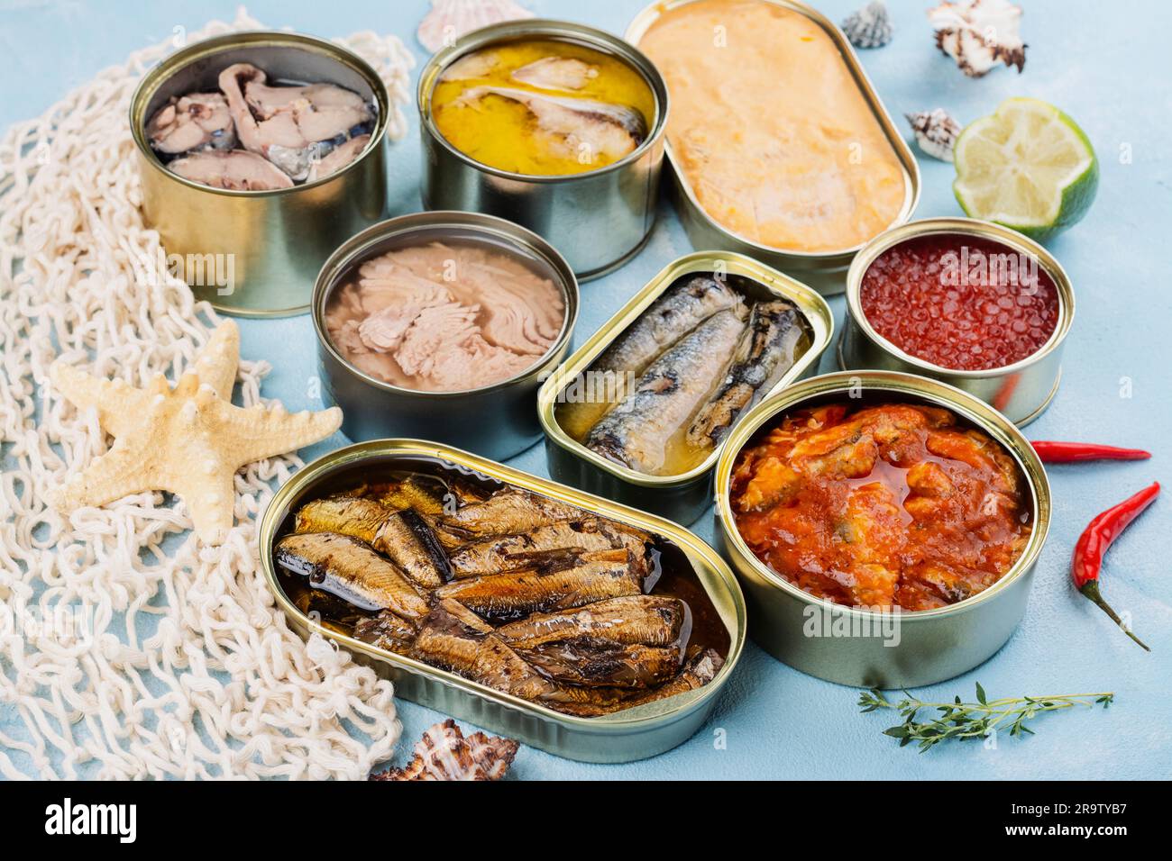 Types of 2024 canned fish