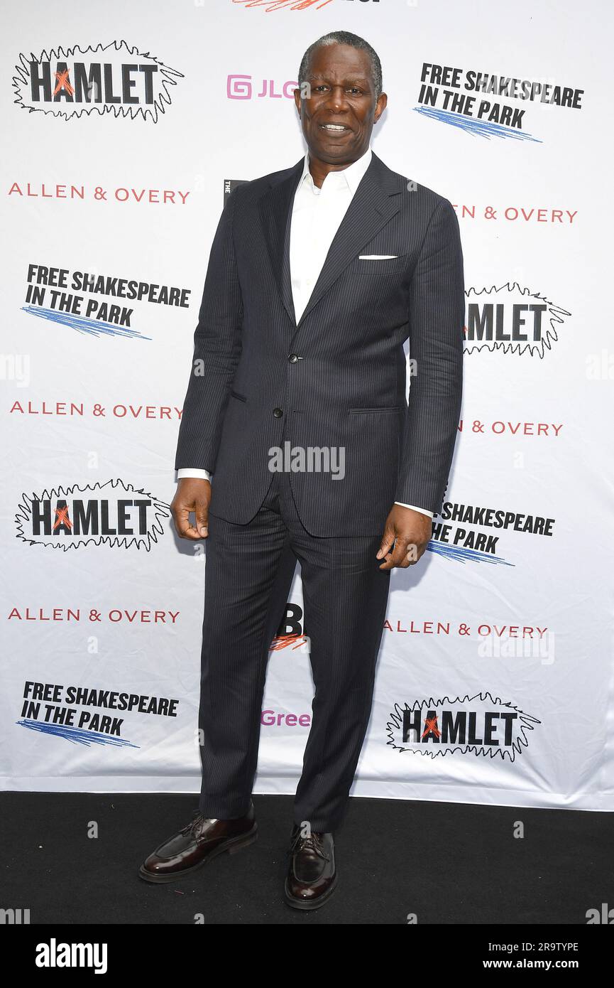 John Douglas Thompson attends the Opening Night Of Free Shakespeare In