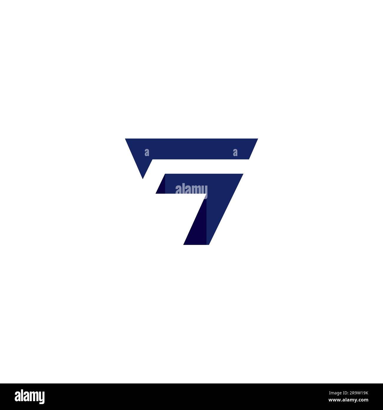 G Logo Triangle. G Seven Logo Design Stock Vector Image & Art Alamy