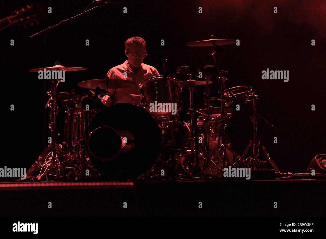 sam-fogarino-during-interpol-tour-2023-at-auditorium-parco-della