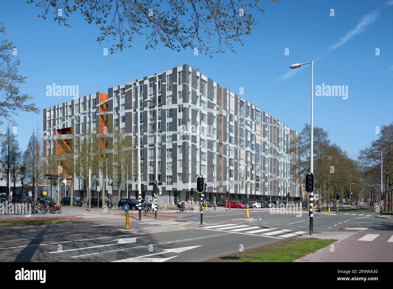 Amsterdam, Netherlands - Gelderlandplein housing by Eric Van Egeraat Stock Photo
