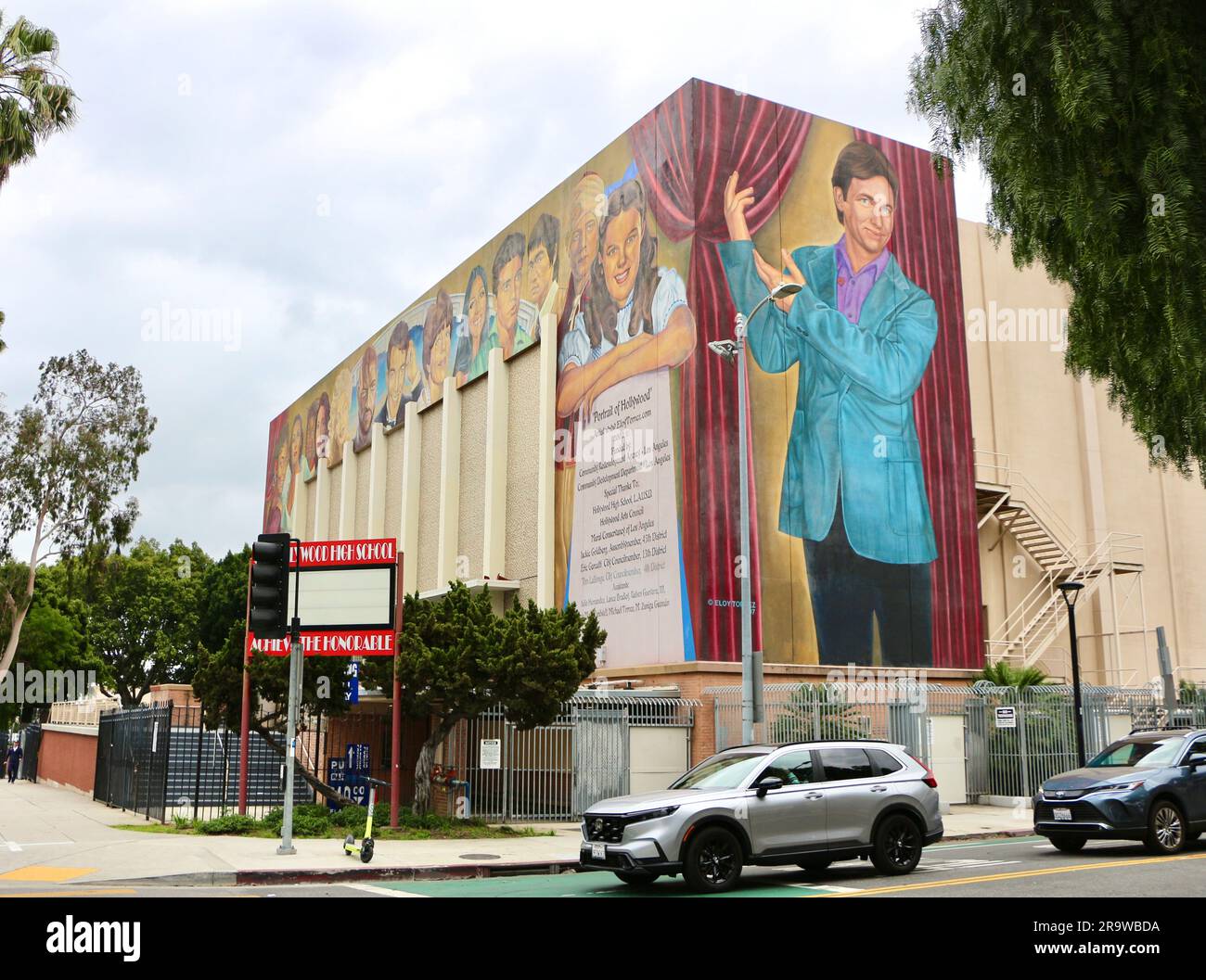 Hollywood High School public secondary school with the Portrait of