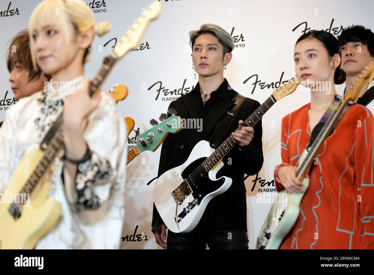 Japanese Guitarist Miyavi With Other Guests Attend The Opening Ceremony ...