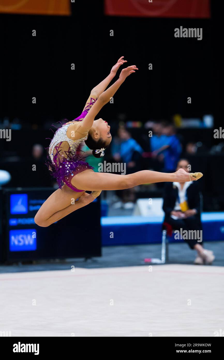 Australian Senior International Rhythmic Gymnast from Queensland, Riana