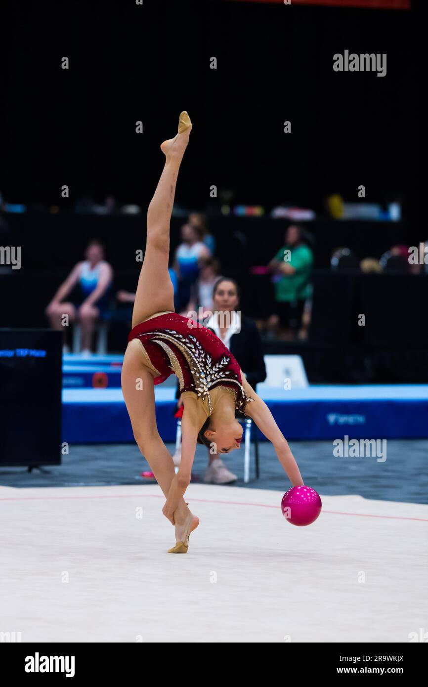 Australian Senior International Rhythmic Gymnast from NSW, Asya Seker