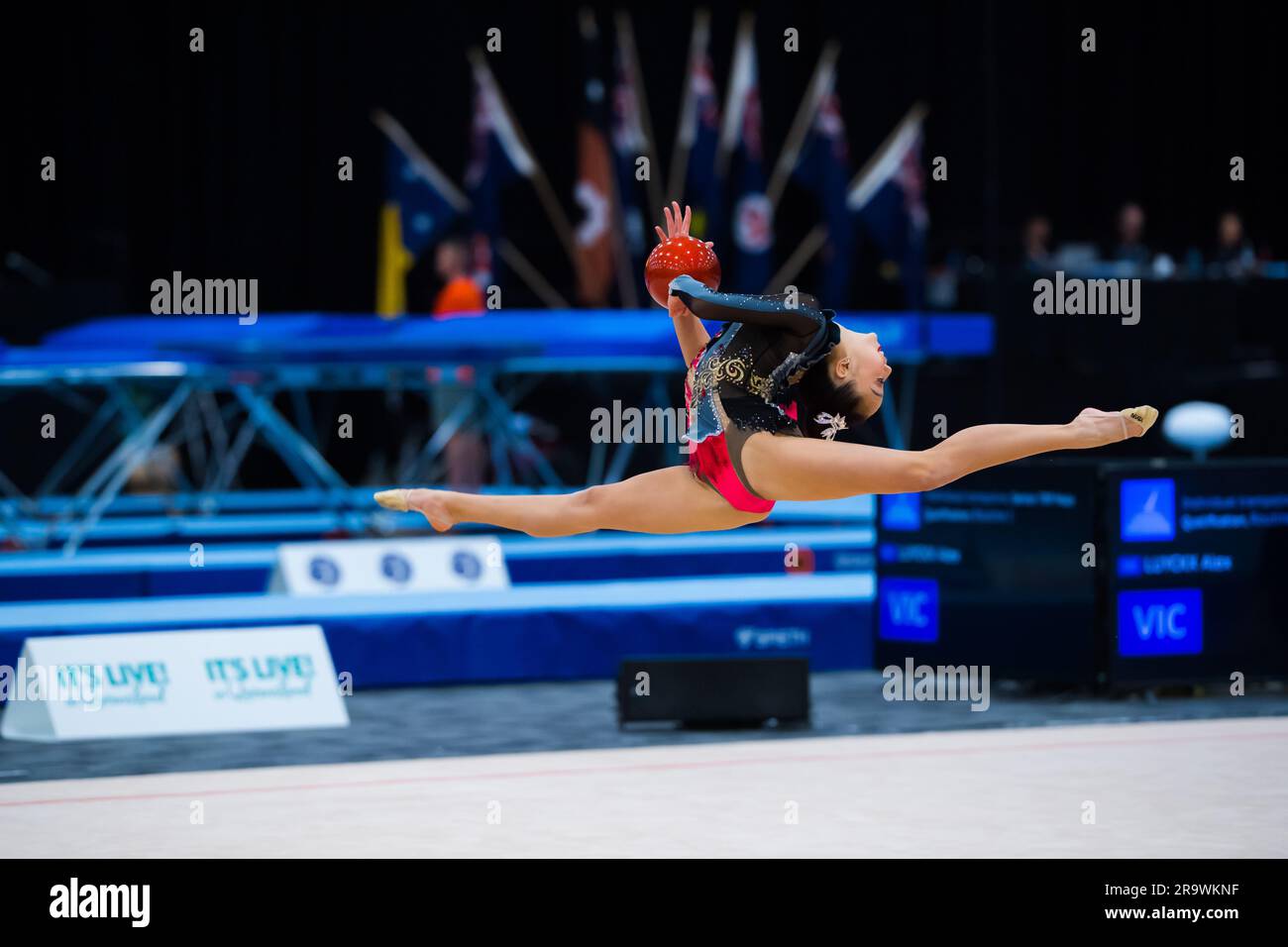 Australian Senior International Rhythmic Gymnast from Queensland, Riana