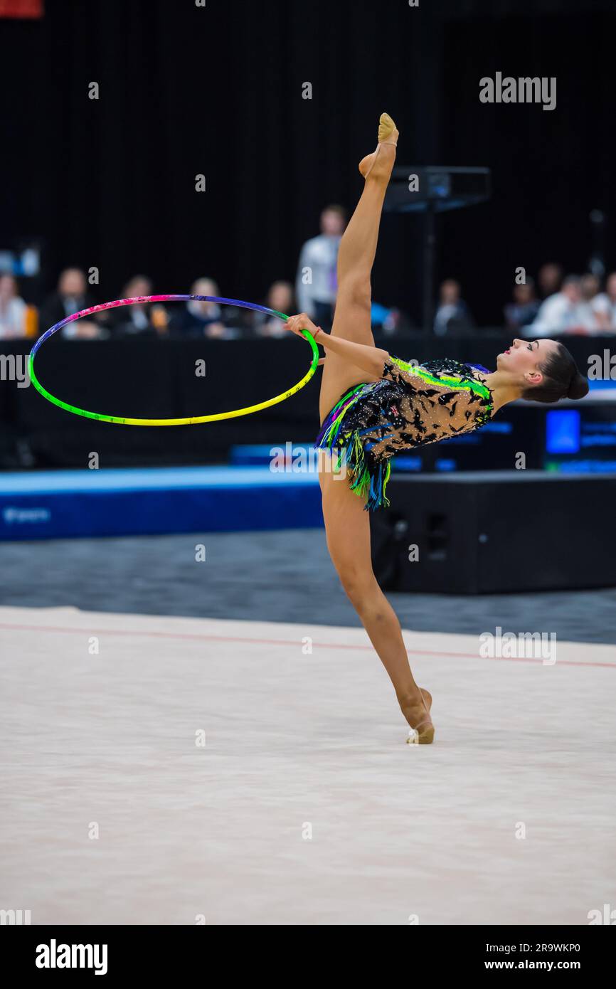 Australian Rhythmic Gymnastics Champion, Alexandra KiroiBogatyreva, is