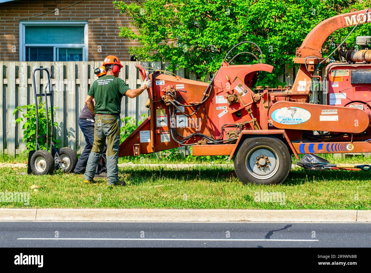 Compost shredder hi-res stock photography and images - Alamy