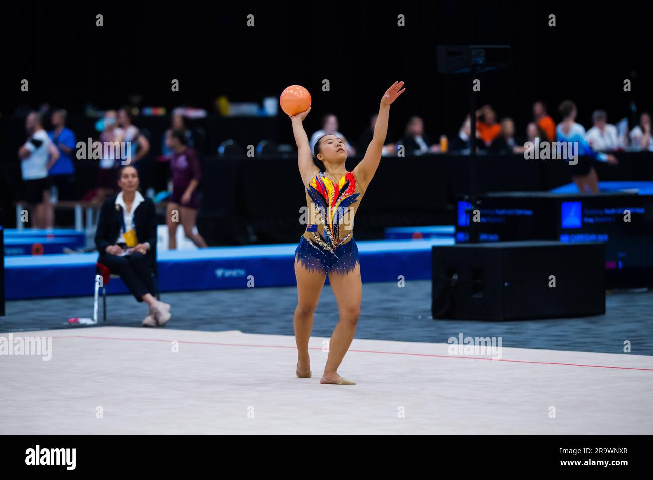 New Zealand's Senior International Rhythmic Gymnast, Kezia Ho, is