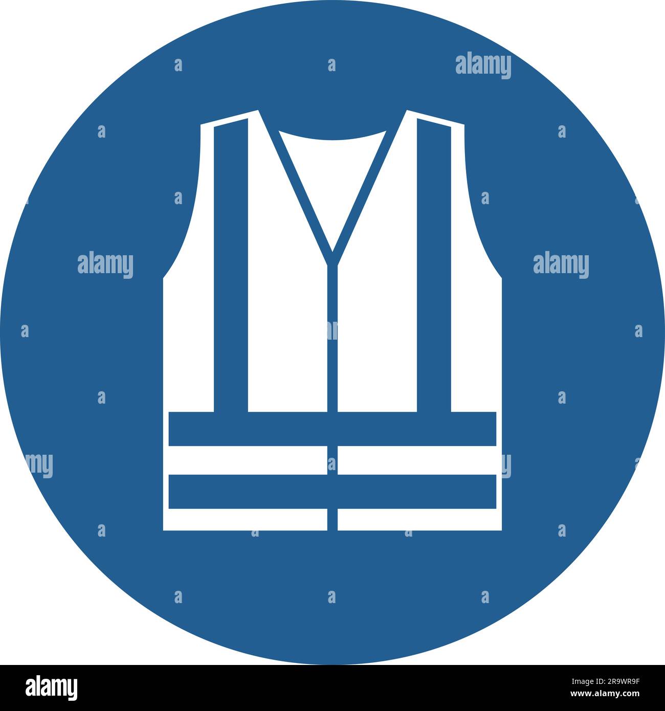 High visibility warning sign hi-res stock photography and images - Alamy