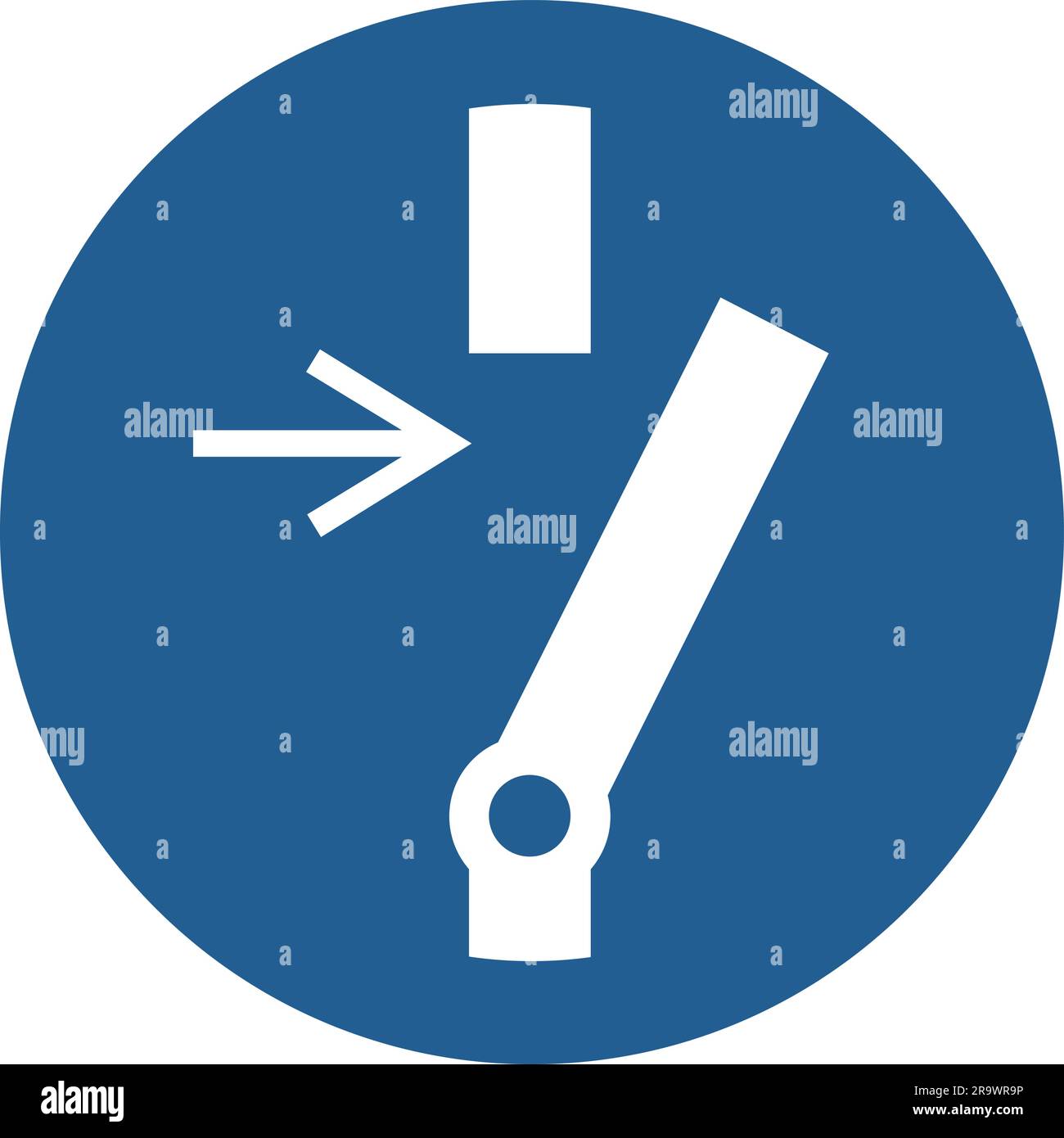 ISO 7010 M021 Disconnect before carrying out maintenance or repair Stock Vector Image & Art