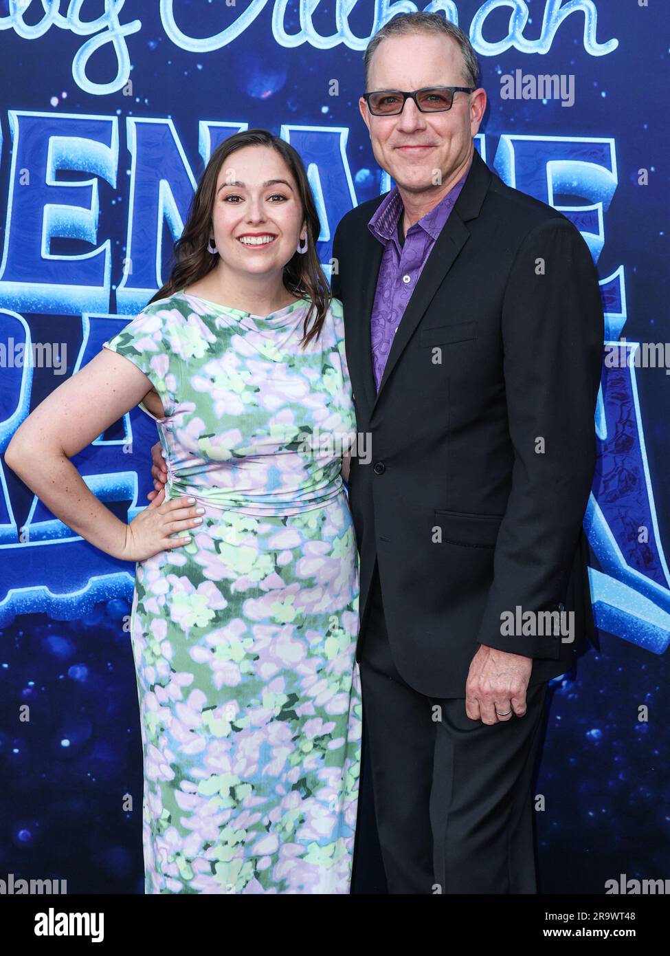 Hollywood, United States. 28th June, 2023.  Faryn Pearl and Kirk DeMicco arrive at the Los Angeles Premiere Of Universal Pictures And DreamWorks Animation's 'Ruby Gillman: Teenage Kraken' held at the TCL Chinese Theatre IMAX on June 28, 2023 in Hollywood, Los Angeles, California, United States. (Photo by Xavier Collin/Image Press Agency) Credit: Image Press Agency/Alamy Live News Stock Photo