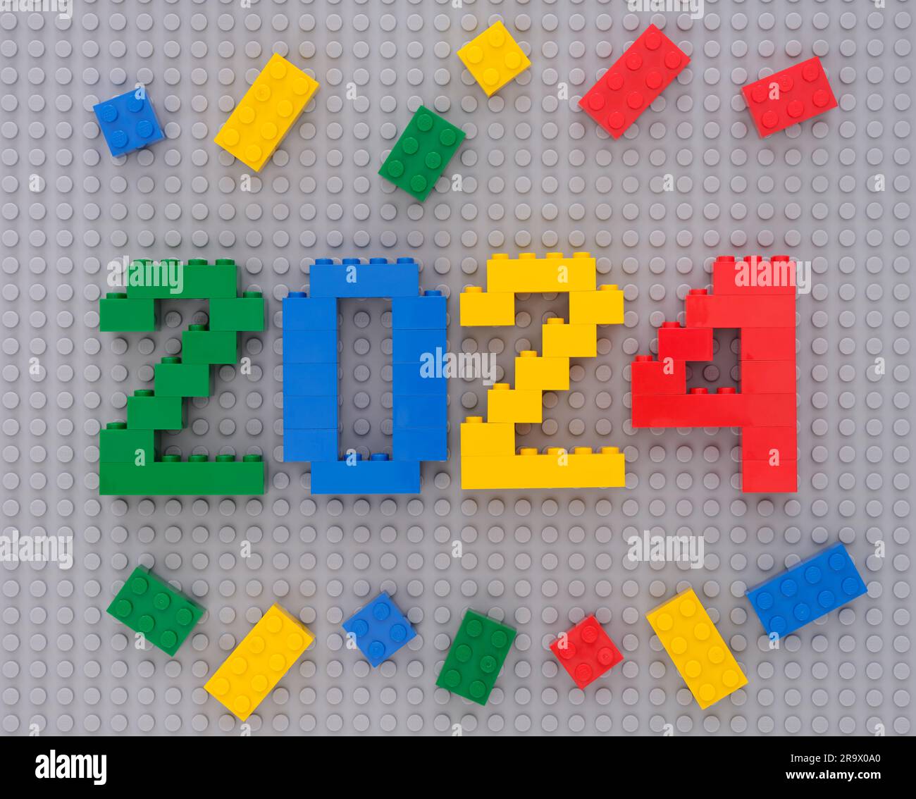 Lego numbers hi res stock photography and images Alamy