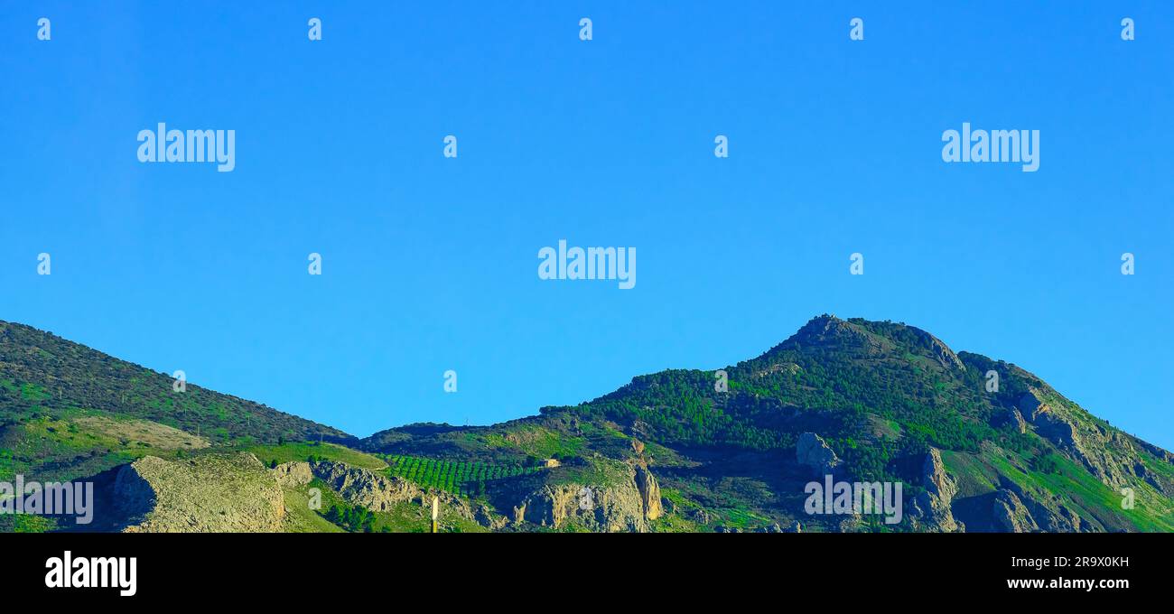 Beautiful mountain scenics in Spain Stock Photo