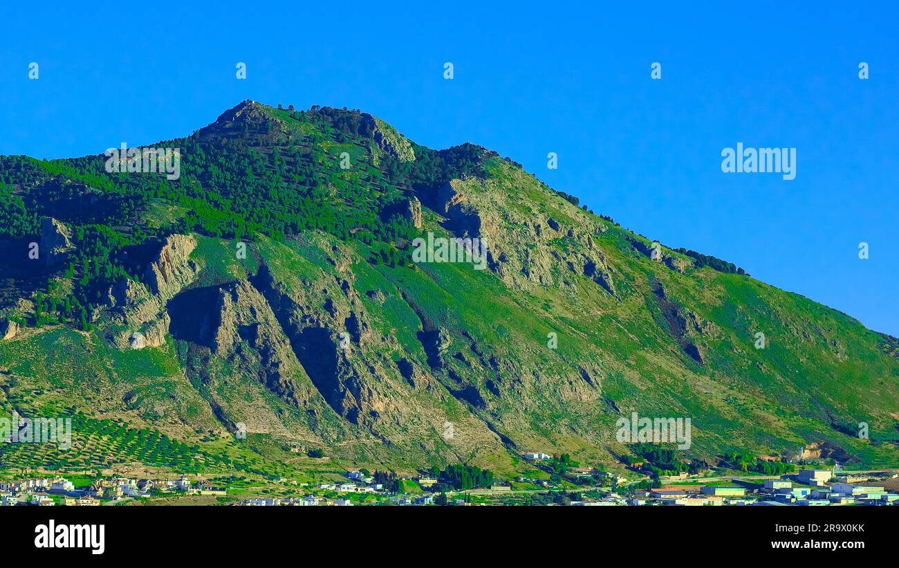 Beautiful mountain scenics in Spain Stock Photo