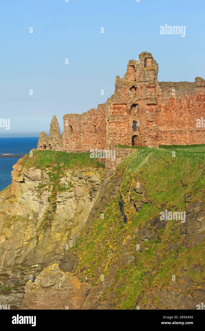 Tantallon castle, North Berwick, East Lothian, Scotland, United Kingdom
