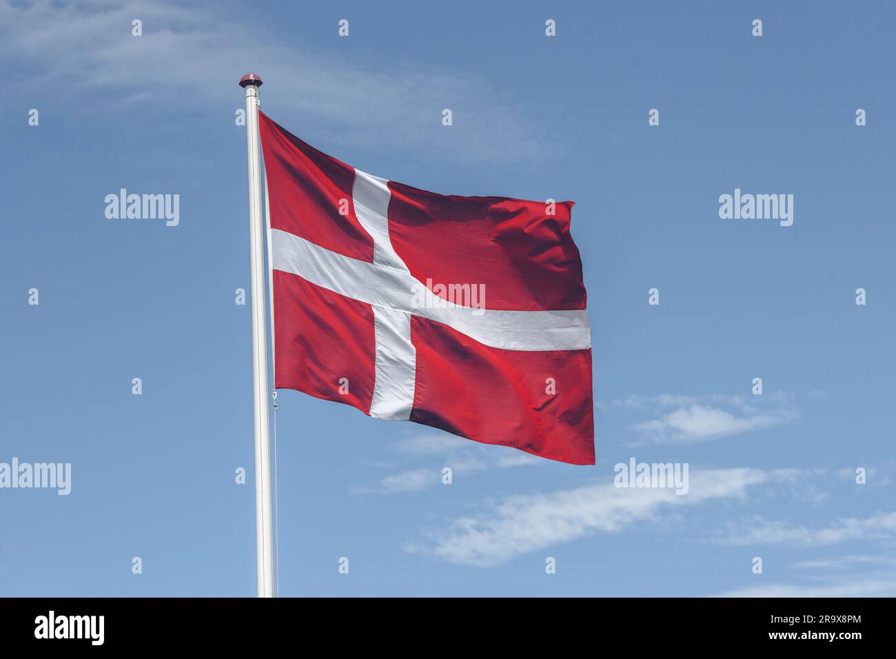 Denmark Red National denmark flag hi-res stock photography and images - Alamy
