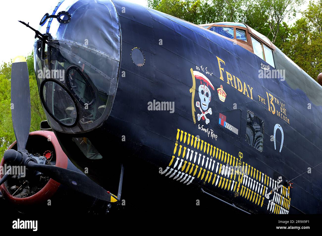 The Handley Page Halifax is a British Royal Air Force fourengined