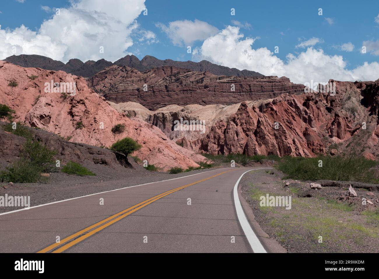touring the Argentine northwest. national route 40 Stock Photo Alamy