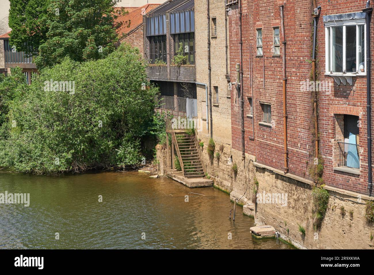 Riverside buildings in York, UK Stock Photo - Alamy