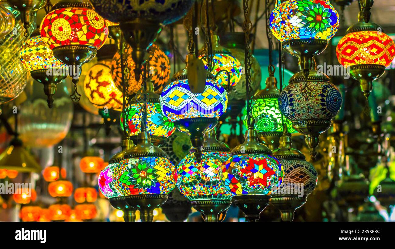 Turkish mosaic lamp hi-res stock photography and images - Alamy