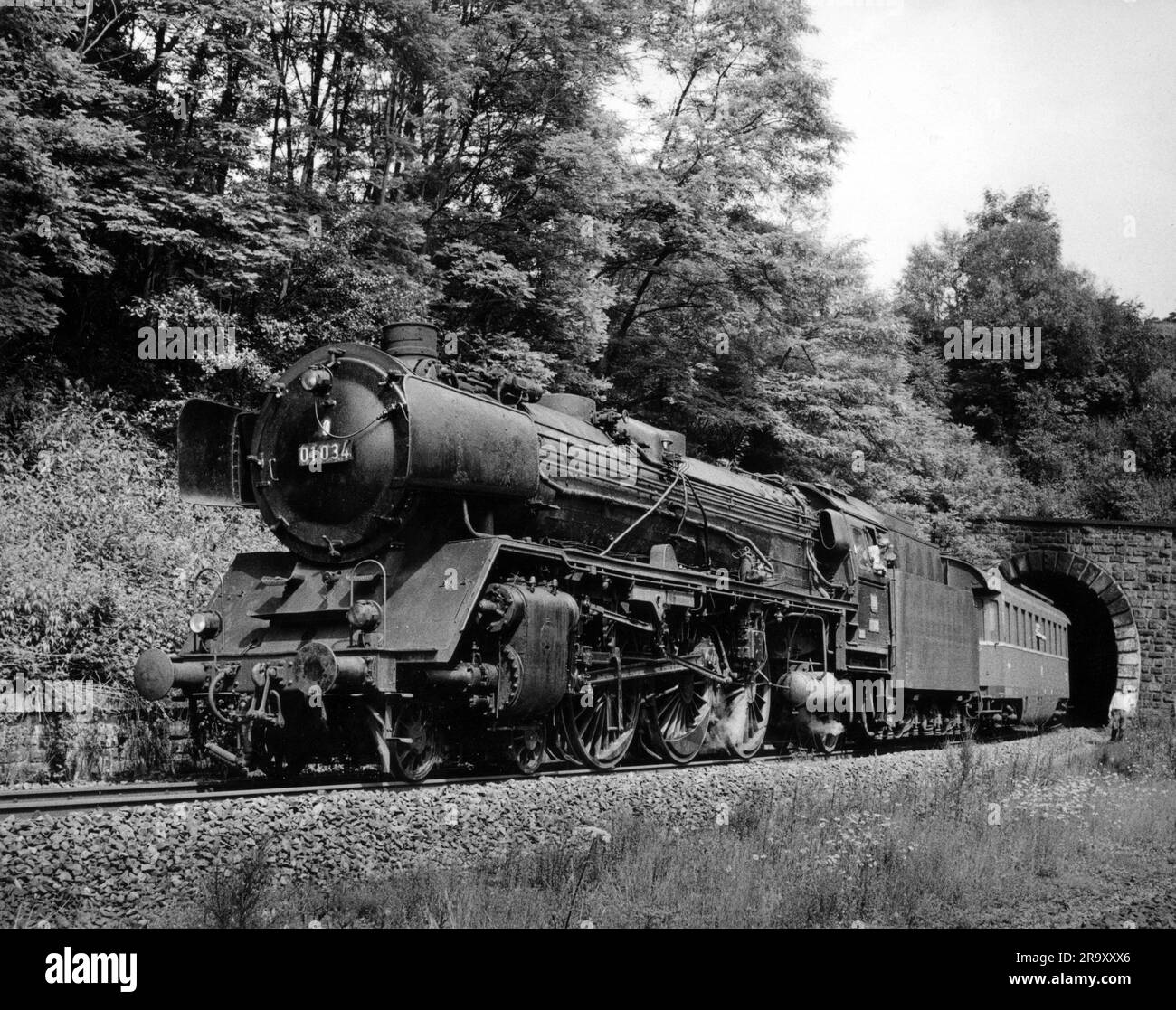 transport / transportation, railway, locomotives, steam locomotive class DR 01, ADDITIONAL-RIGHTS-CLEARANCE-INFO-NOT-AVAILABLE Stock Photo