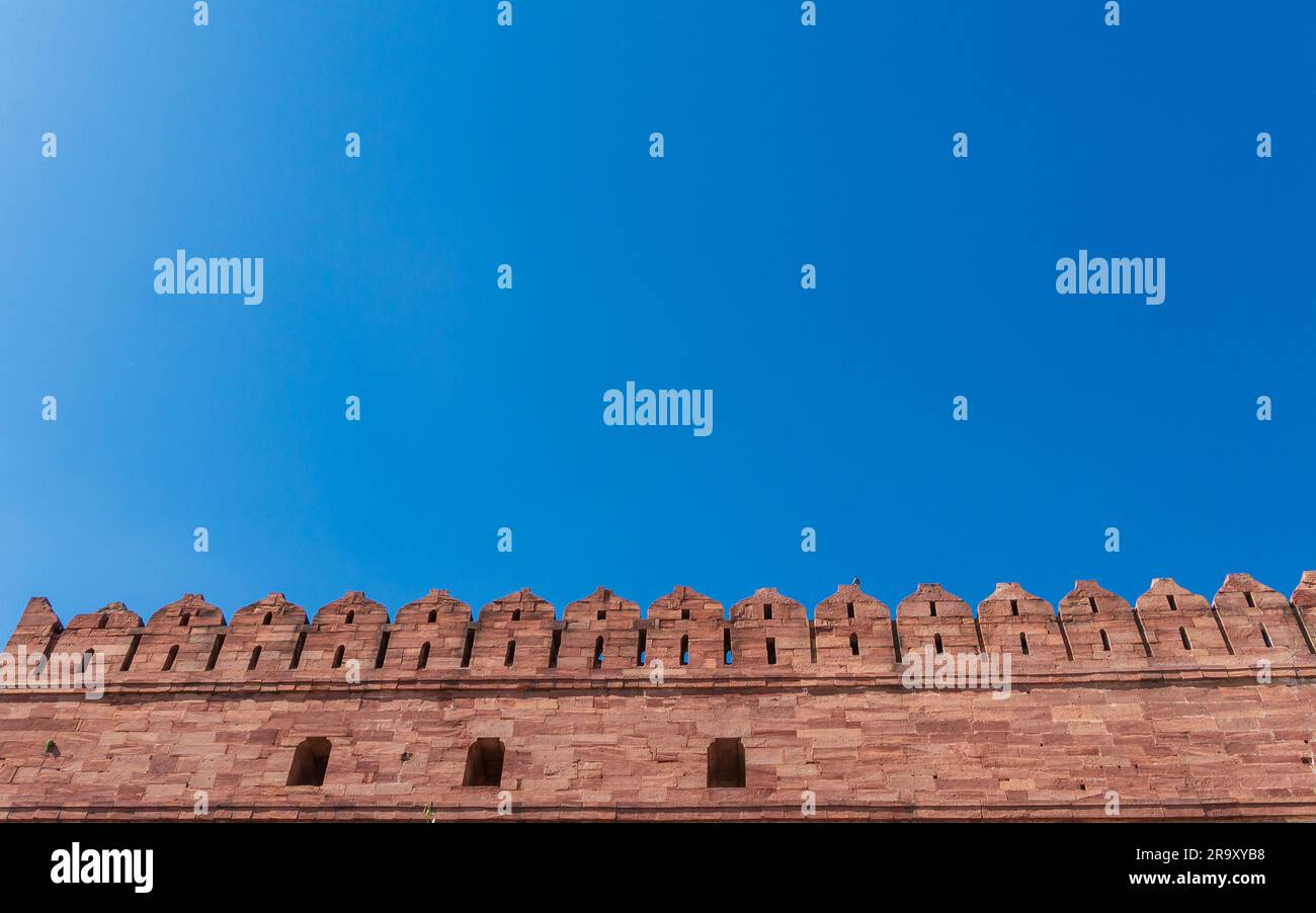 Wall facade palace blue hi-res stock photography and images - Alamy
