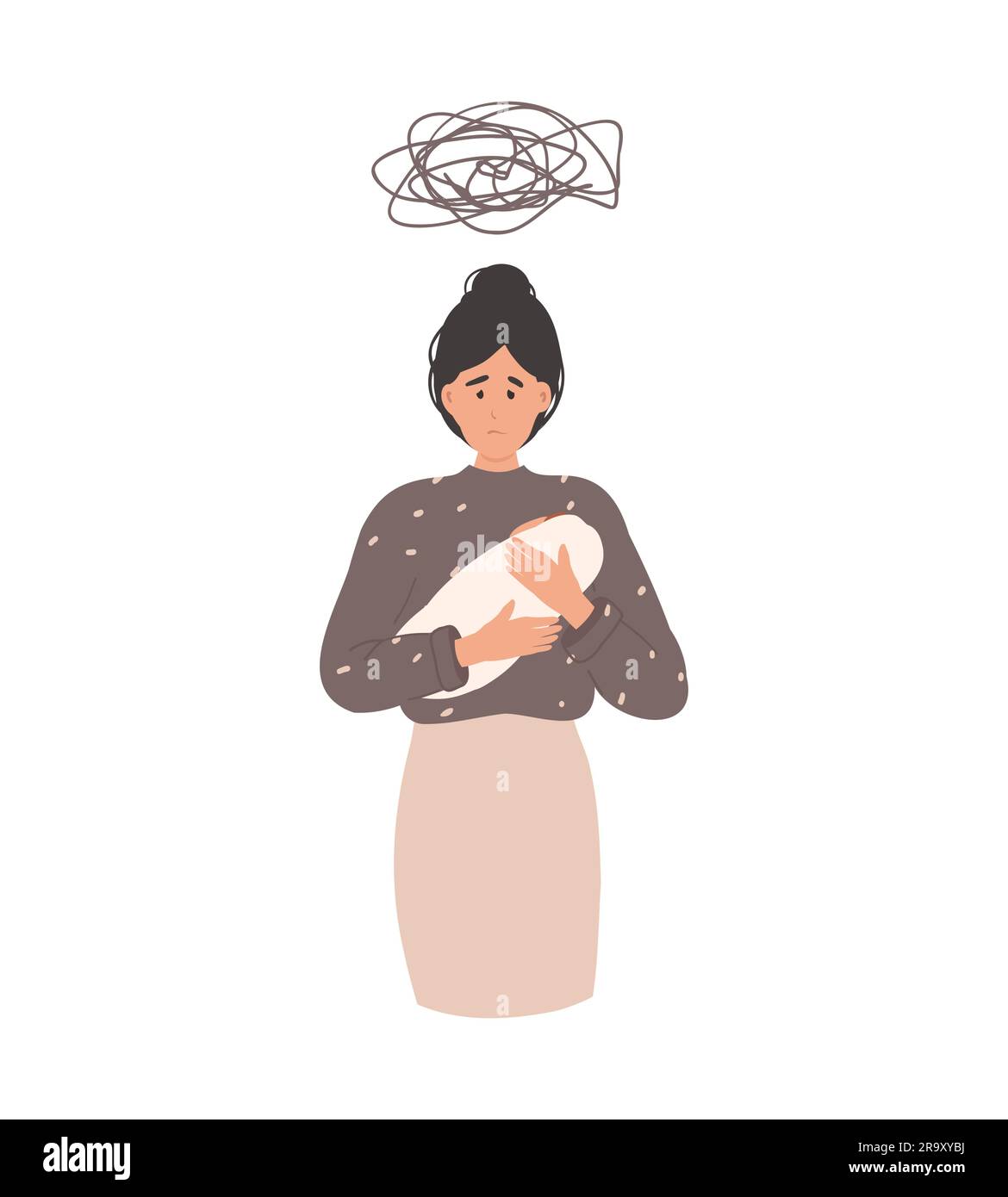 Postpartum depression Cut Out Stock Images & Pictures Alamy