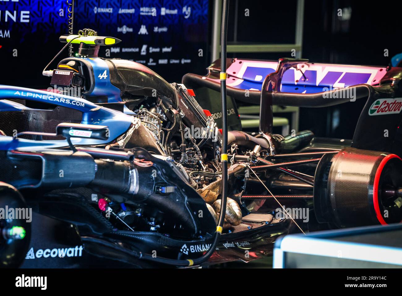 Spielberg, Autriche. 29th June, 2023. Alpine F1 Team A523, mechanical ...