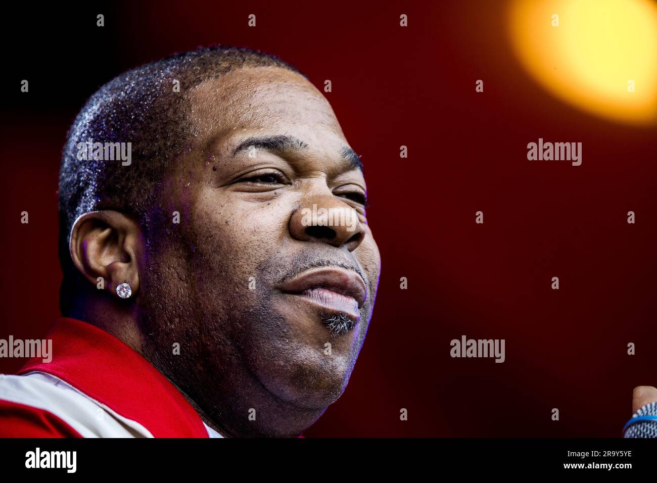 Roskilde, Denmark. 29th June, 2023. The American rapper Busta Rhymes