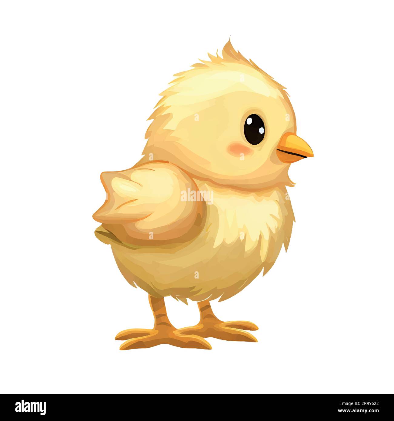 chick vector illustration in yellow color Stock Vector Image & Art Alamy