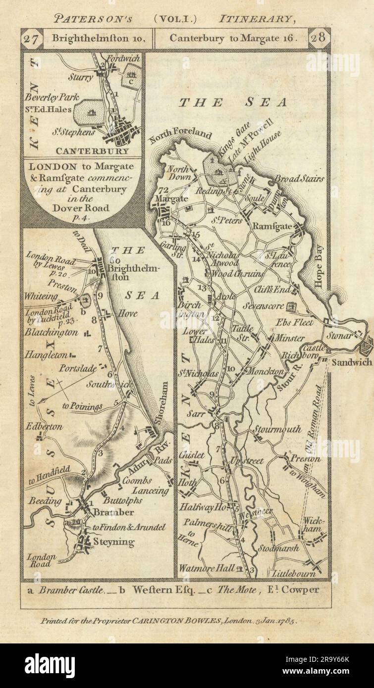 Map of ramsgate hires stock photography and images Alamy
