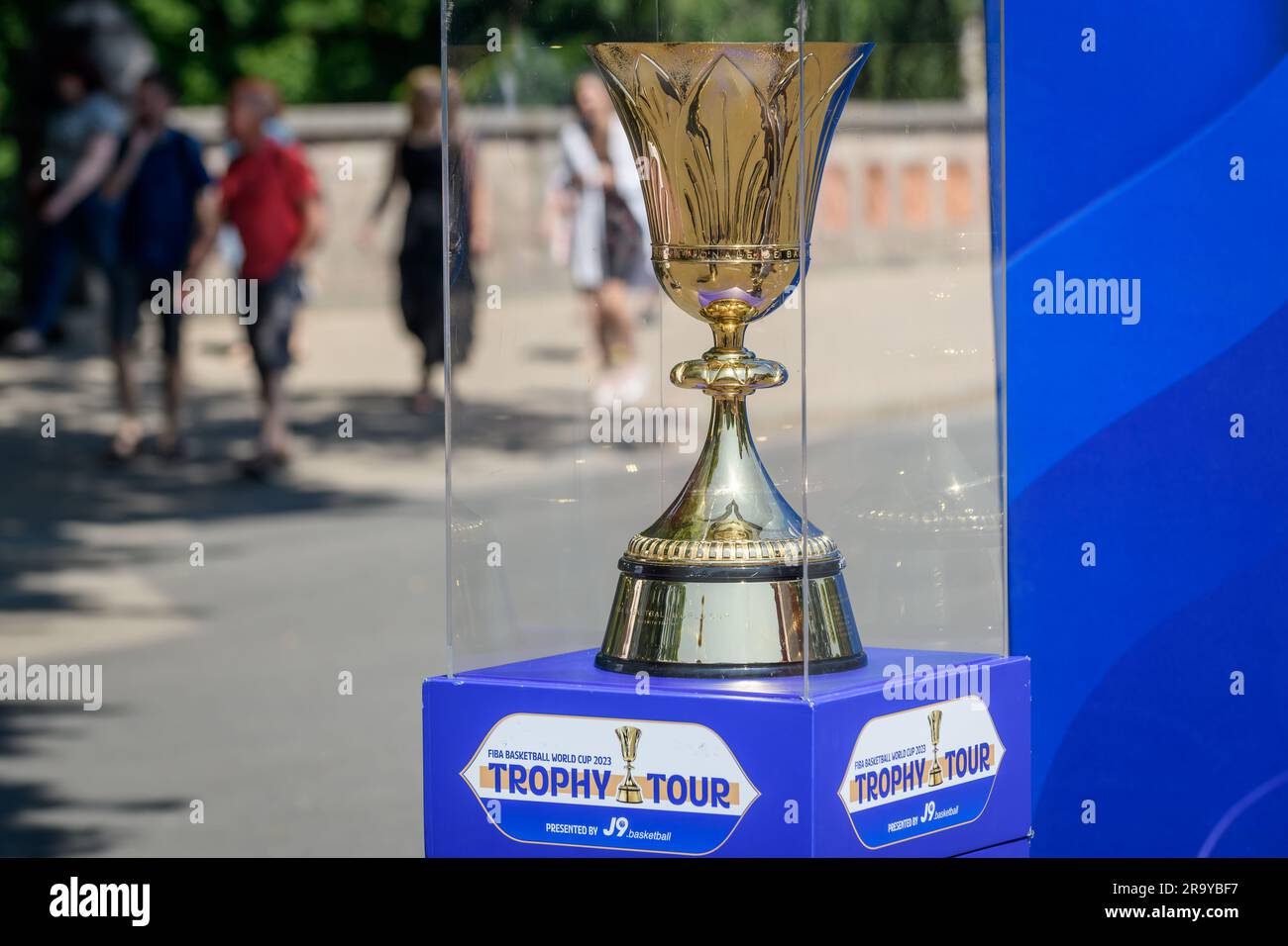 Troféu Do Mundo Do Basquete Fiba 2023 Fotografia Editorial - Ilustração de  conceito, esportes: 276512352