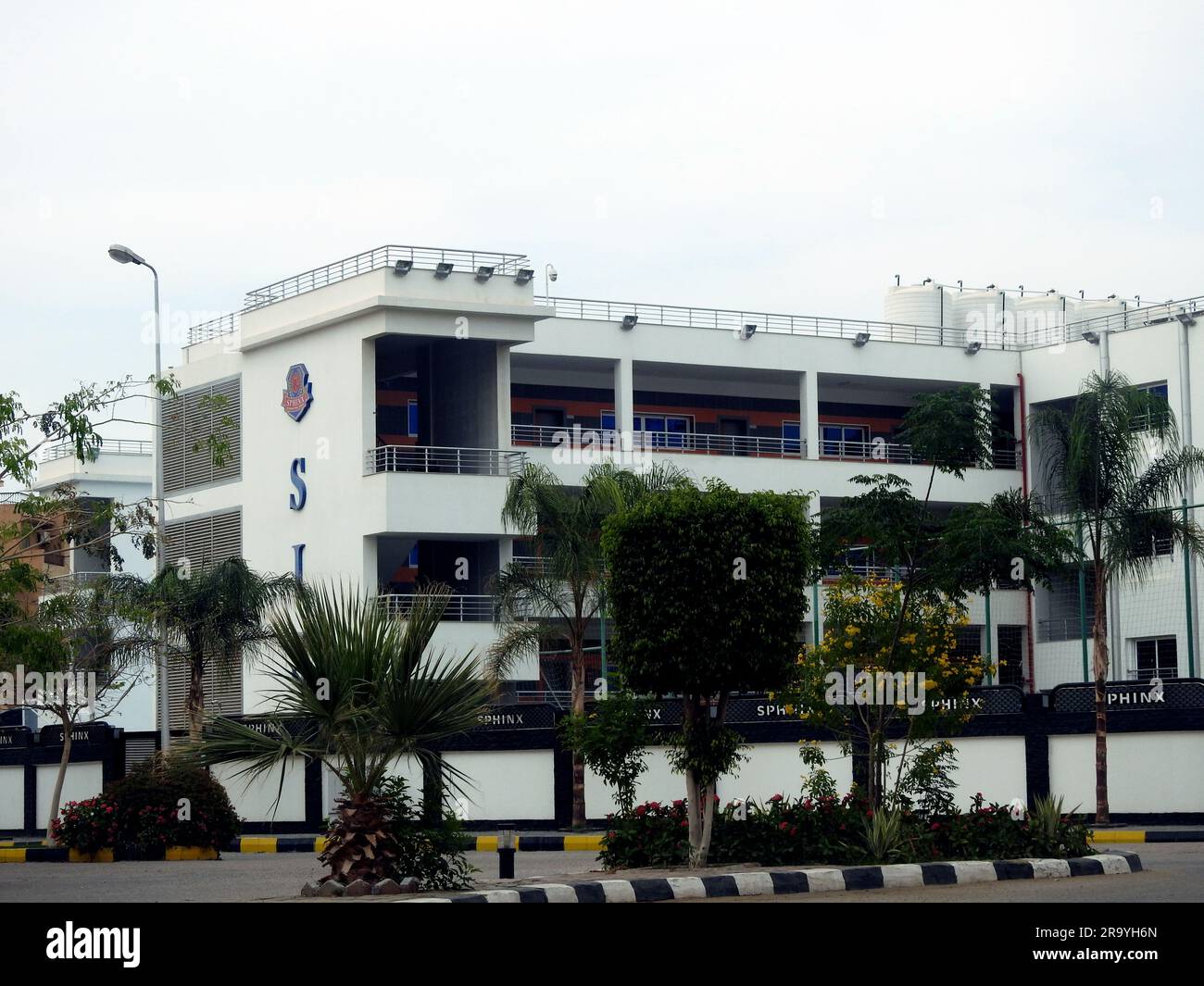 Cairo, Egypt, June 6 2023: Sphinx International School SIS located in Egypt, The curriculum is tailored to match the best practices; students are taug Stock Photo