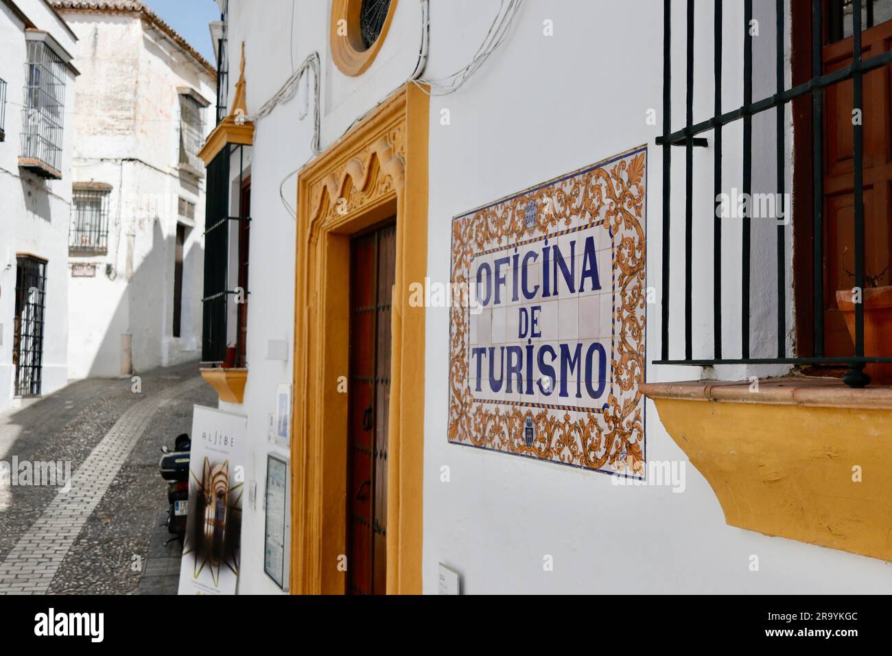 Tourist information office in Arcos de Frontera, Andalusia, Spain Stock Photo