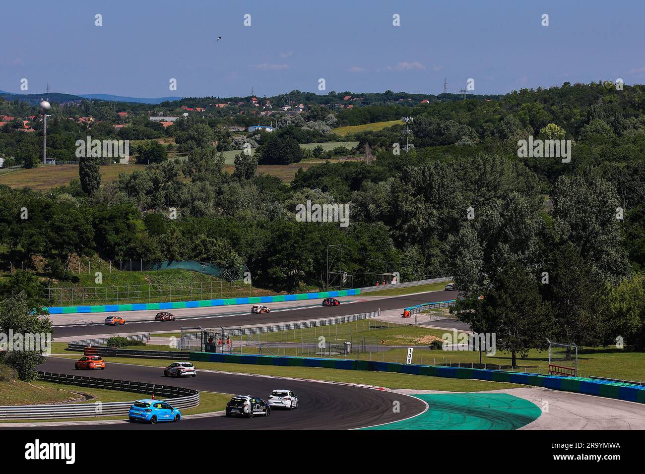 Mogyorod, Hongrie. 18th June, 2023. 558 BREDEAUX Pierre FRA, Comte Racing Team, Clio Cup Series, action during the 5th round of the Clio Cup Europe 2023, from June 16 to 18, 2023 on the Hungaroring, in Mogyorod, Hungary - Photo Eric Alonso/DPPI Credit: DPPI Media/Alamy Live News Stock Photo