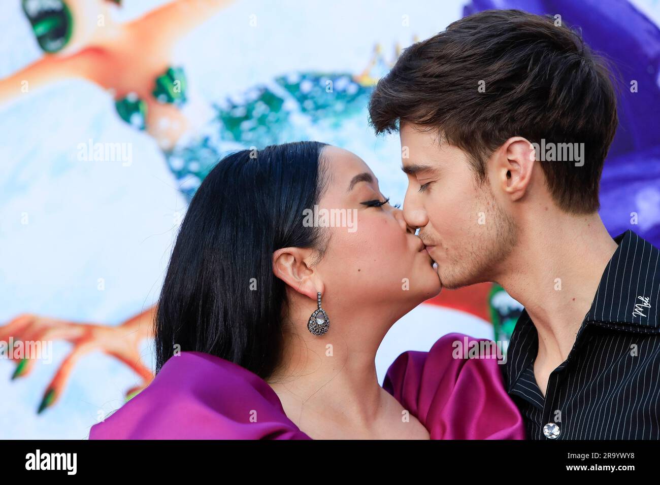 June 28, 2023, Los Angeles, California, USA: Lana Condor, Anthony De La  Torre at the Premiere of Ruby Gilman: Teenage Kraken at the TCL Chinese  Theatre IMAX (Credit Image: Â© Nina Prommer/ZUMA